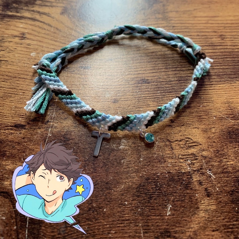 Toru Oikawa Charm Bracelet